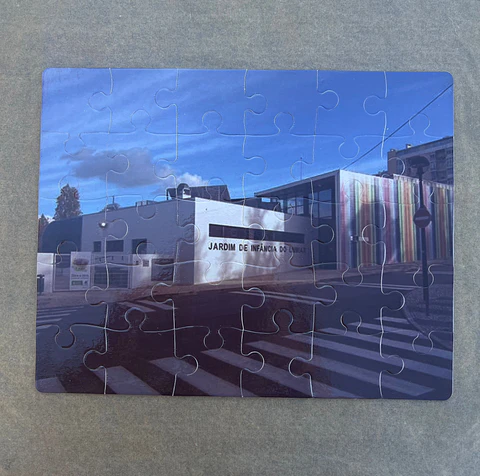 🧩 Puzzle Personalizável - 30 Peças de Pura Criatividade! 🧩