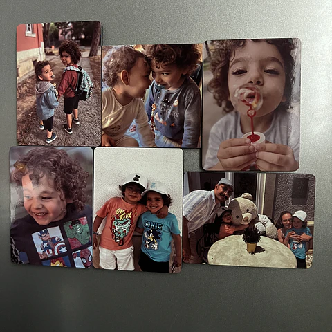 Íman em mdf Retangular Personalizado 