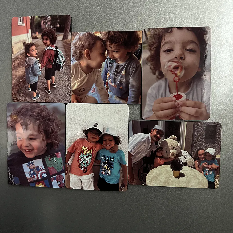 Íman em mdf Retangular Personalizado  1