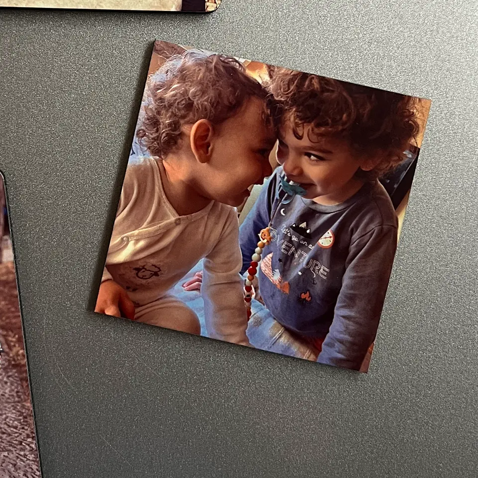 Íman em mdf Quadrado Personalizado 2