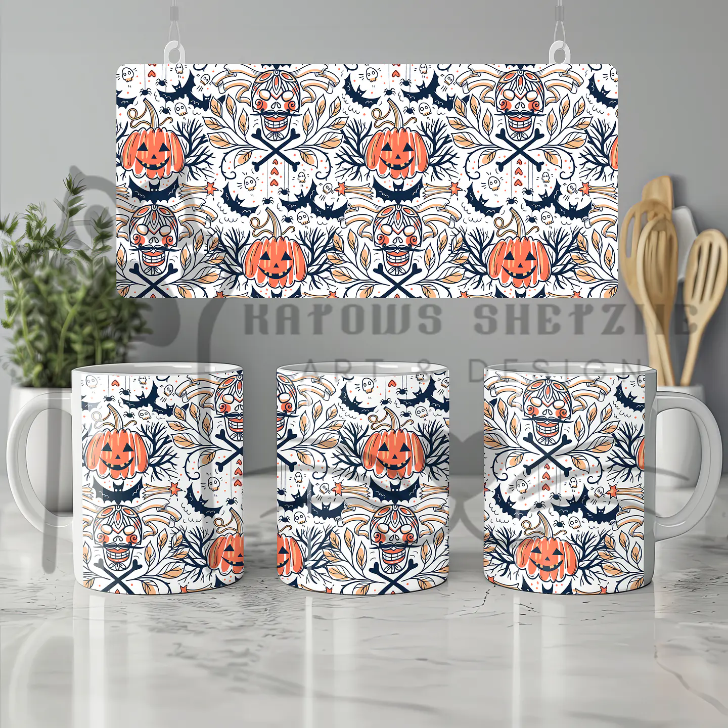 Canecas Full Print  - Edição Limitada (halloween) 1