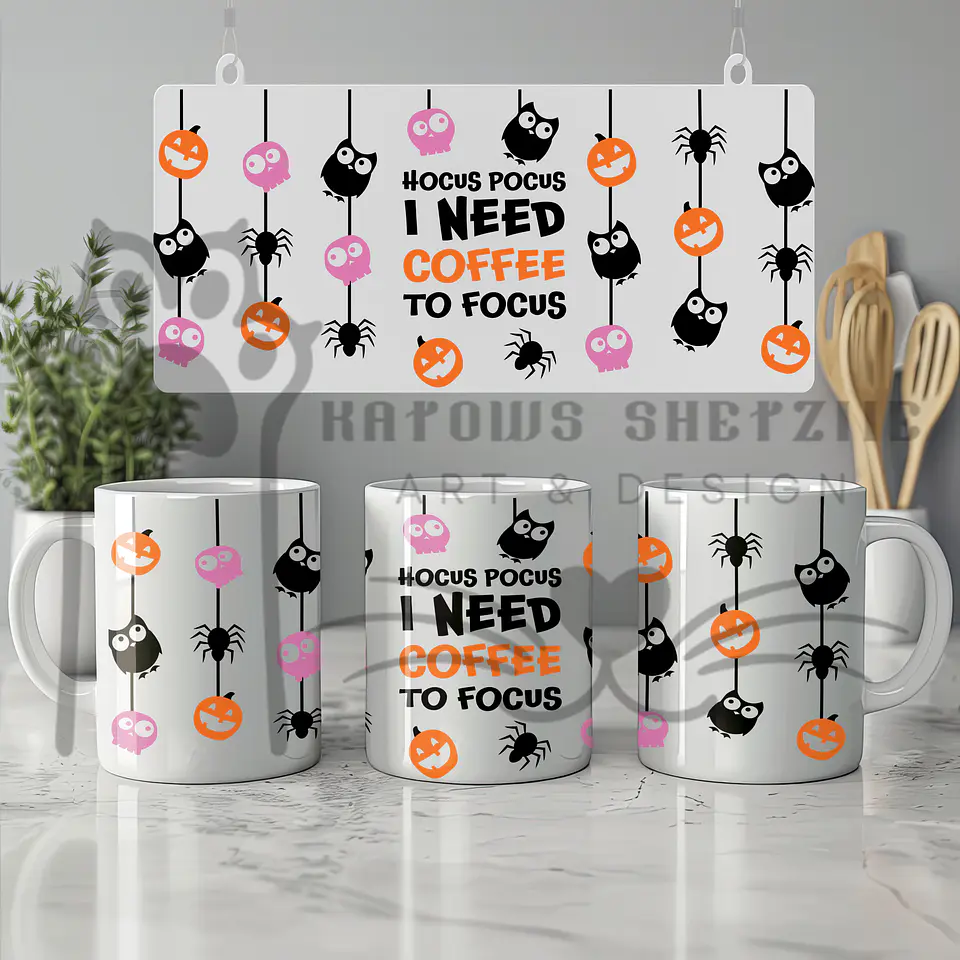 Canecas Full Print  - Edição Limitada (halloween) 6