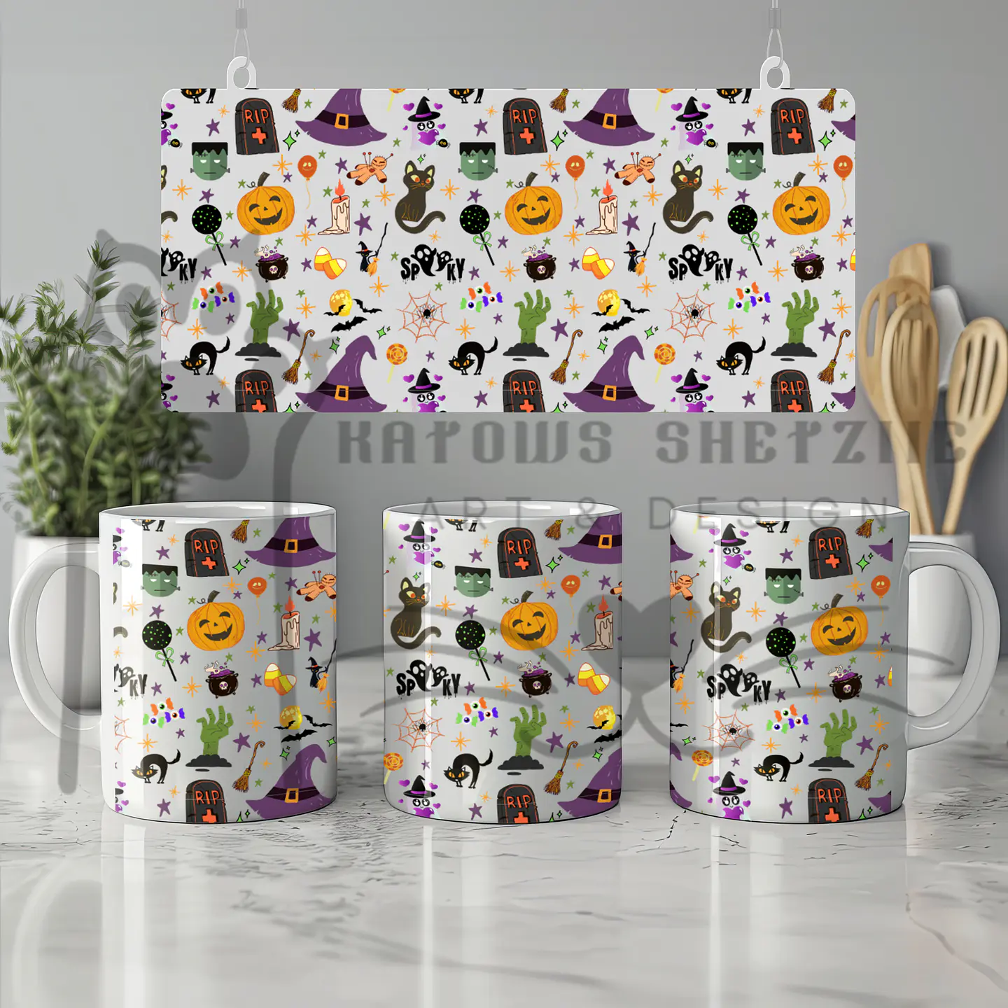 Canecas Full Print  - Edição Limitada (halloween) 7