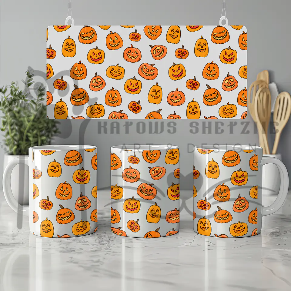 Canecas Full Print  - Edição Limitada (halloween) 8