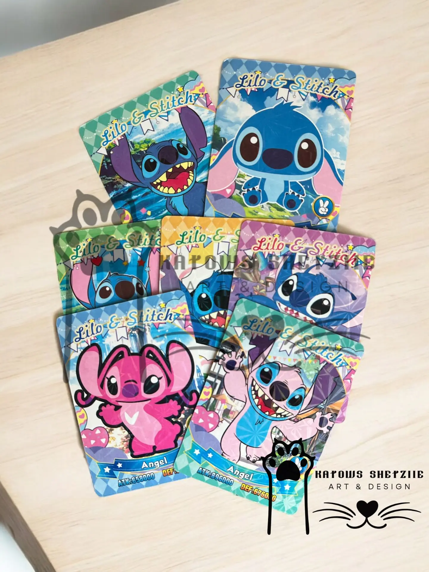 Cartas Lilo & Stitch  1
