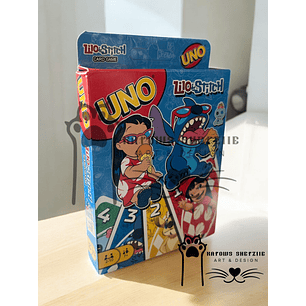 Cartas UNO Lilo & Stitch – diversão à vista! 
