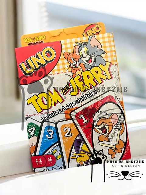 Cartas ﻿UNO Tom and Jerry 