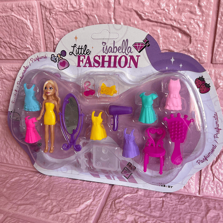 Boneca Little Isabella Fashion 1