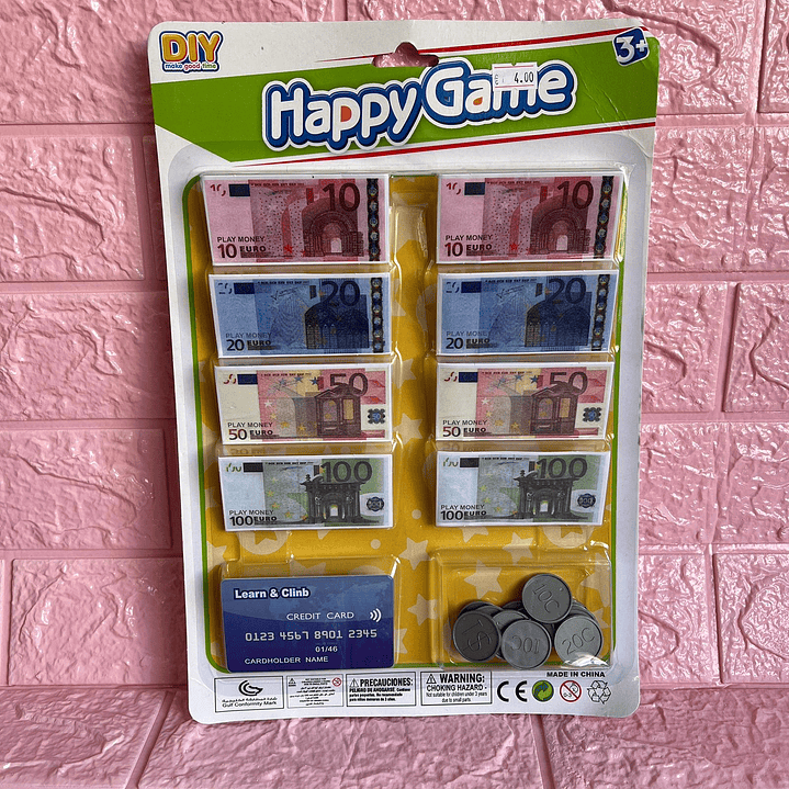 Brinquedo Happy Game Dinheiro 1
