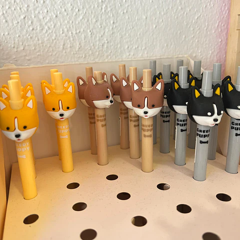  Caneta Greedy Puppy - Várias Cores