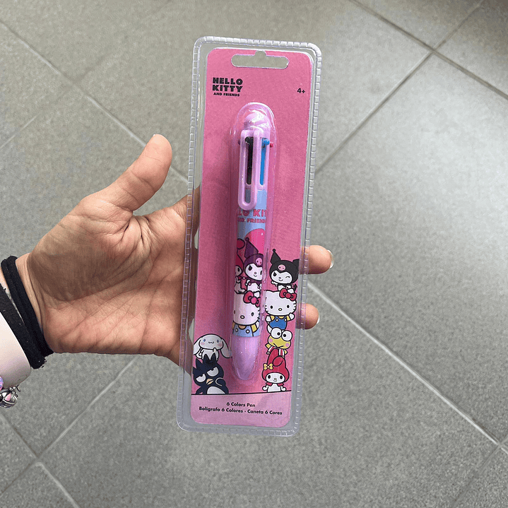 Caneta Multicor Hello Kitty & Friends 1