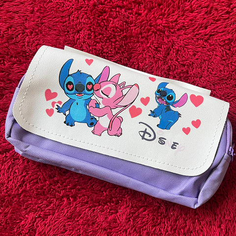  Estojo Escolar Stitch - 2 Modelos