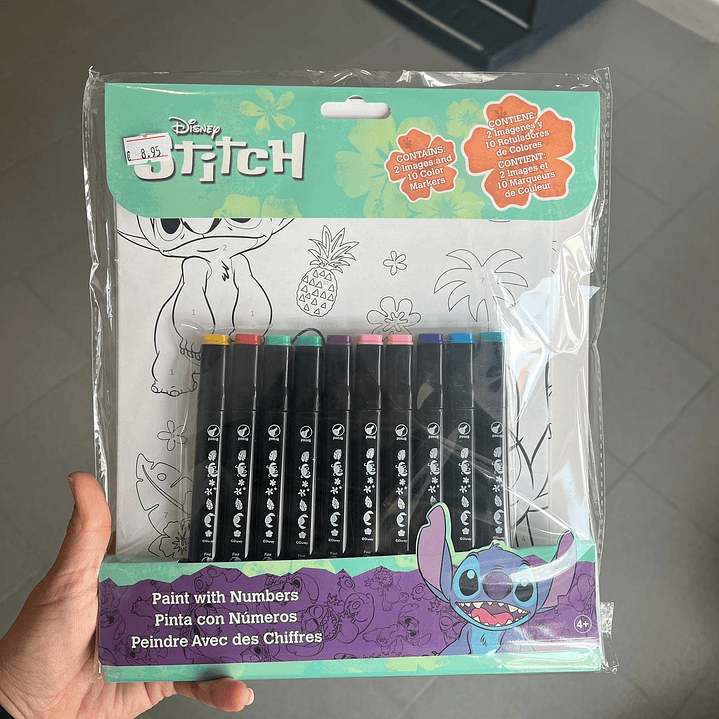 Conjuto de Colorir Stitch 1