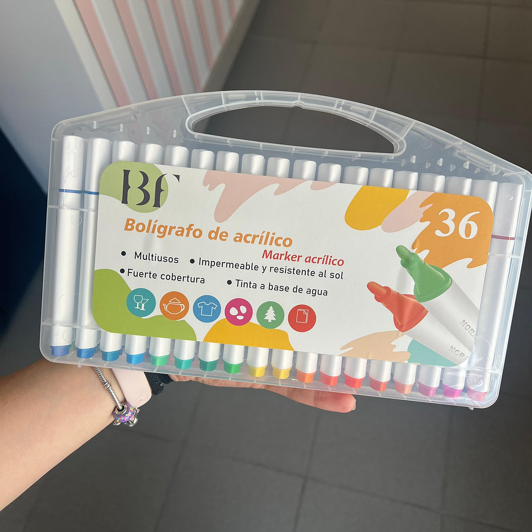 Set de Marcadores Acrilicos 1
