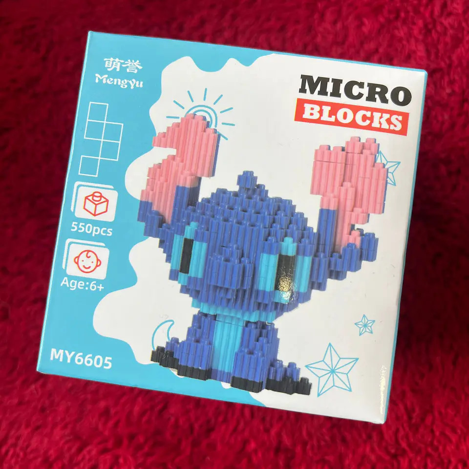 Micro Blocks Personagens - Vários Modelos 8