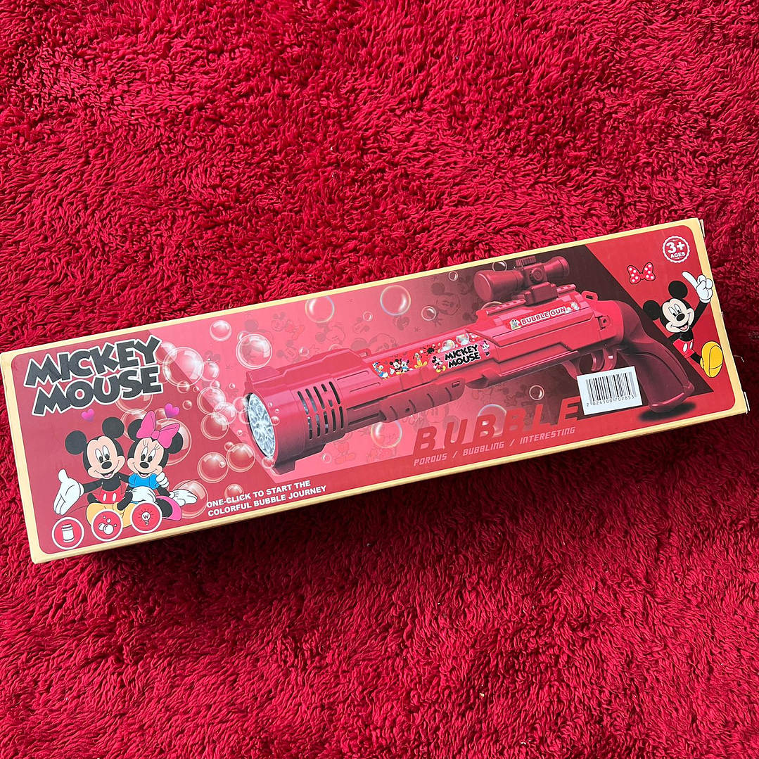Pistola de Bolhas de Sabao Mickey Mouse 1