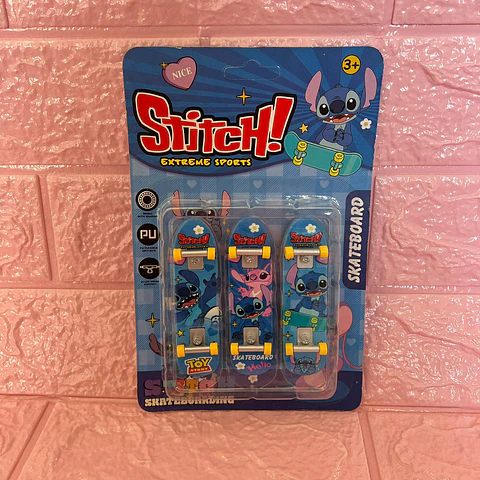 Mini Skateboards Stitch - Pack 3 Finger Skate