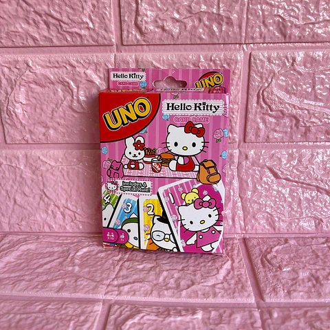 UNO Temático para Crianças - Hello Kitty e Patrulha Pata