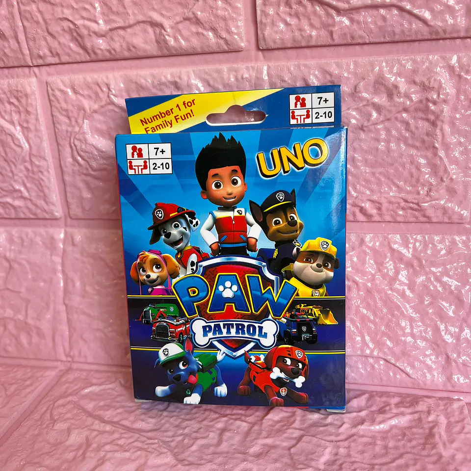 UNO Temático para Crianças - Hello Kitty e Patrulha Pata 2