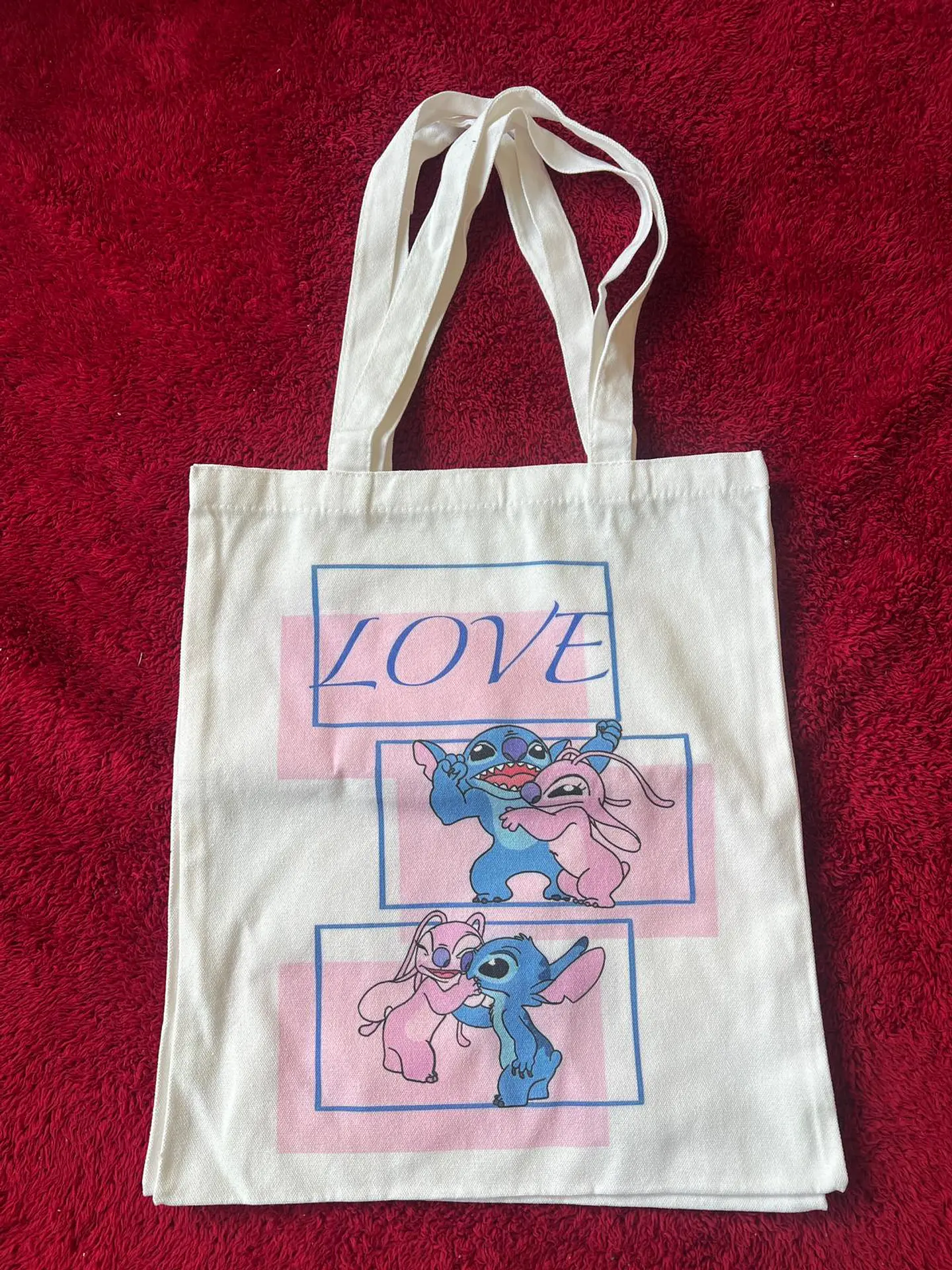 Tote Bag Estampada - Stitch, Minnie e Mickey 9