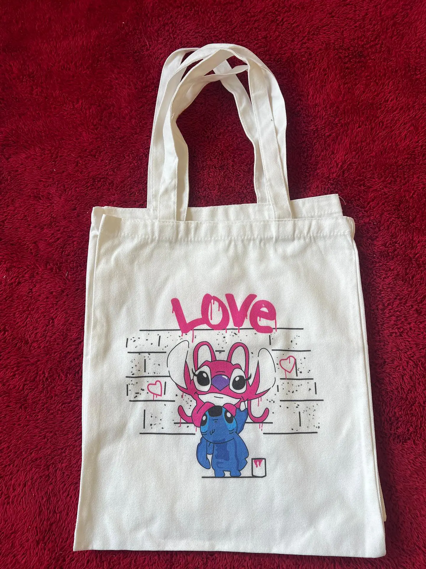 Tote Bag Estampada - Stitch, Minnie e Mickey 10