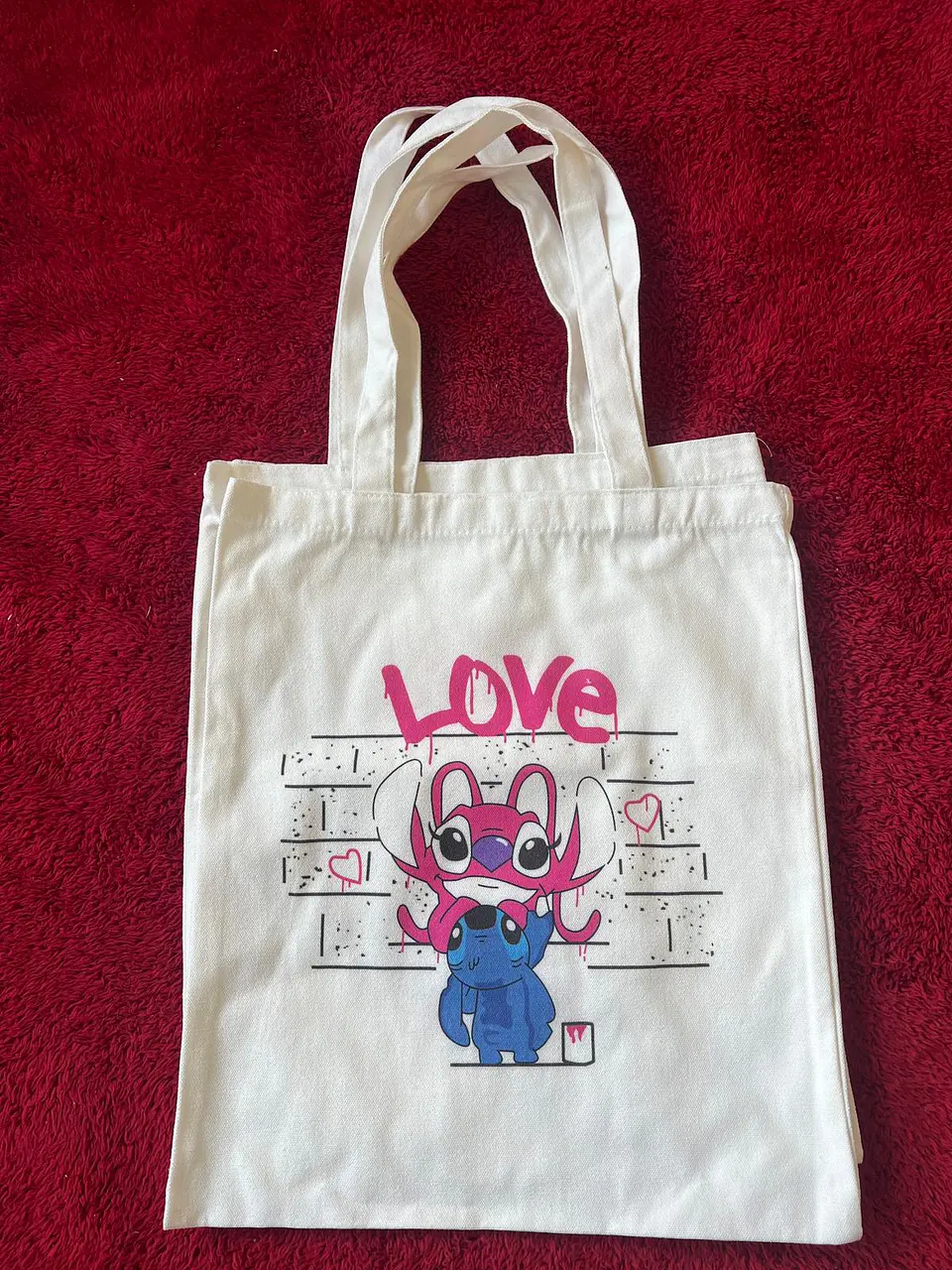 Tote Bag Estampada - Stitch, Minnie e Mickey 10