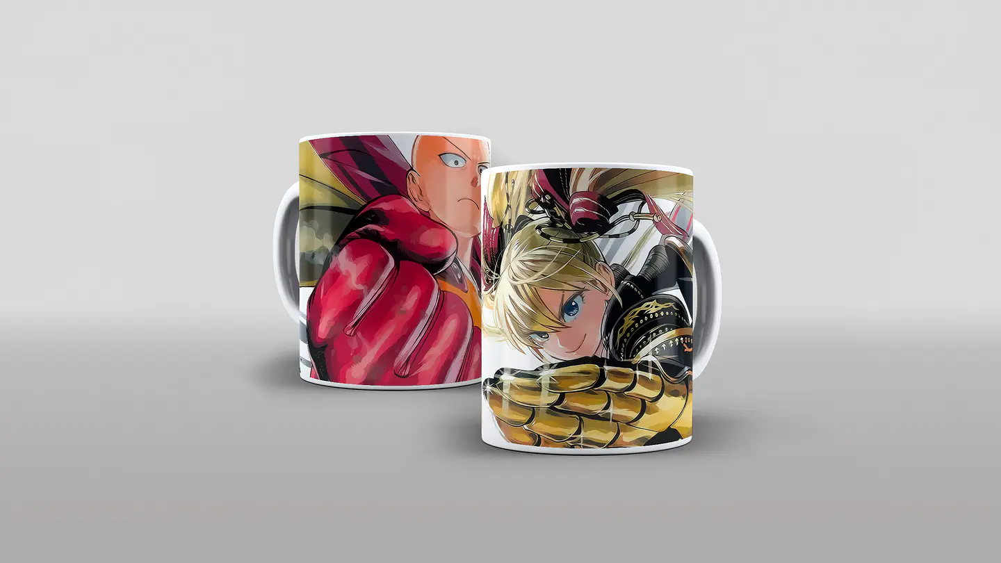 Caneca One-Punch Man - Saitama 1