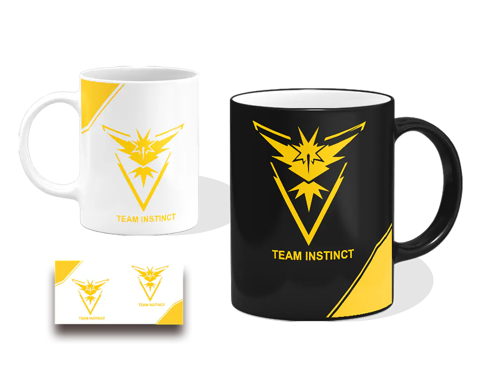 Caneca Pokémon GO – Team Valor, Mystic ou Instinct 2