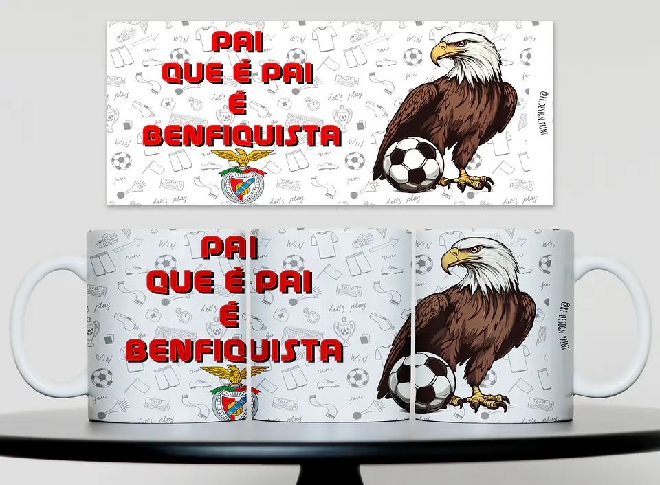 Caneca Clubes - Pai que é pai é .. 2