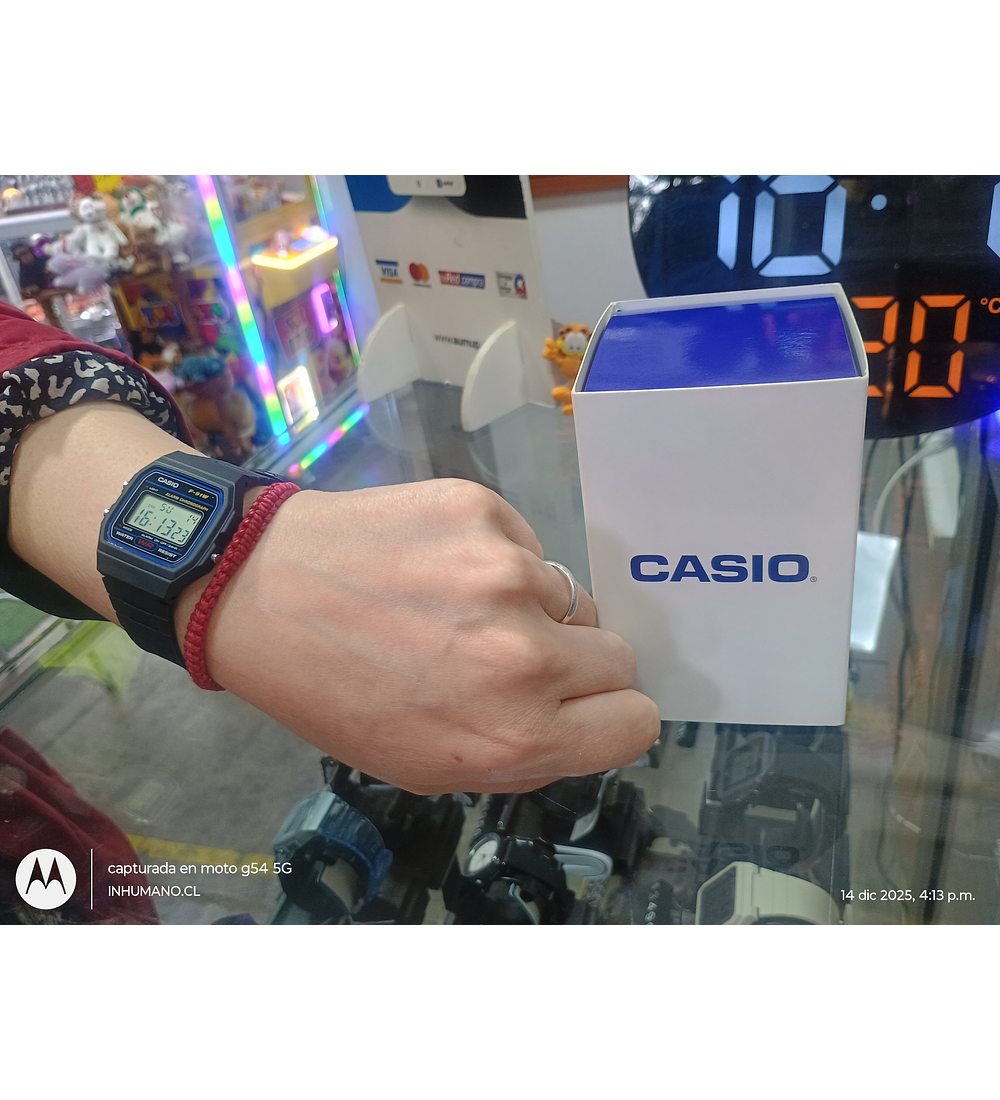Casio F91W Color Negro