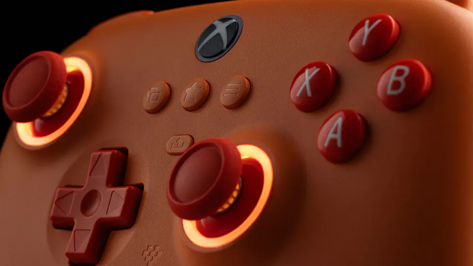 8Bitdo Ultimate C Xbox Orange 3