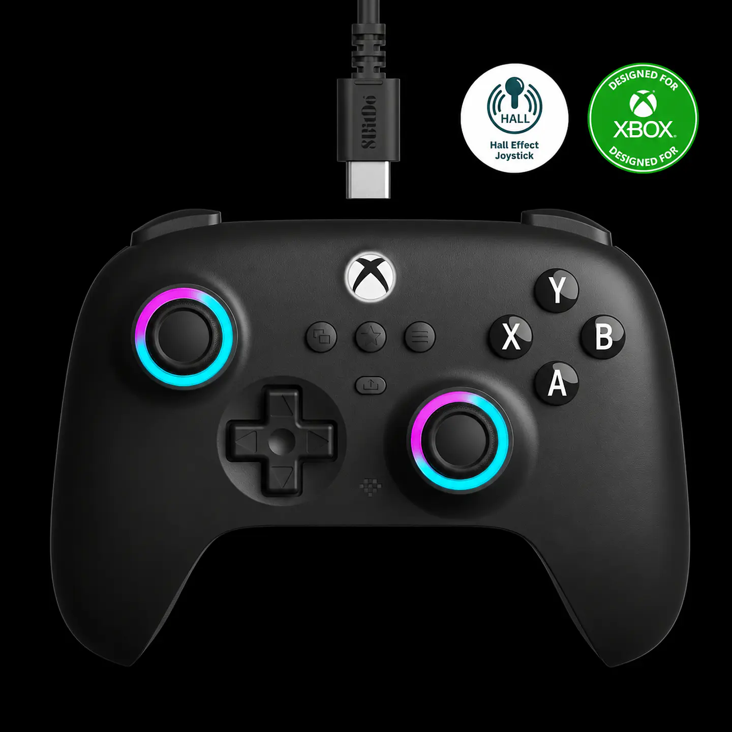 8Bitdo Ultimate C Xbox Black 1