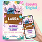 Convite Digital Stitch e Angel - Thumbnail 2