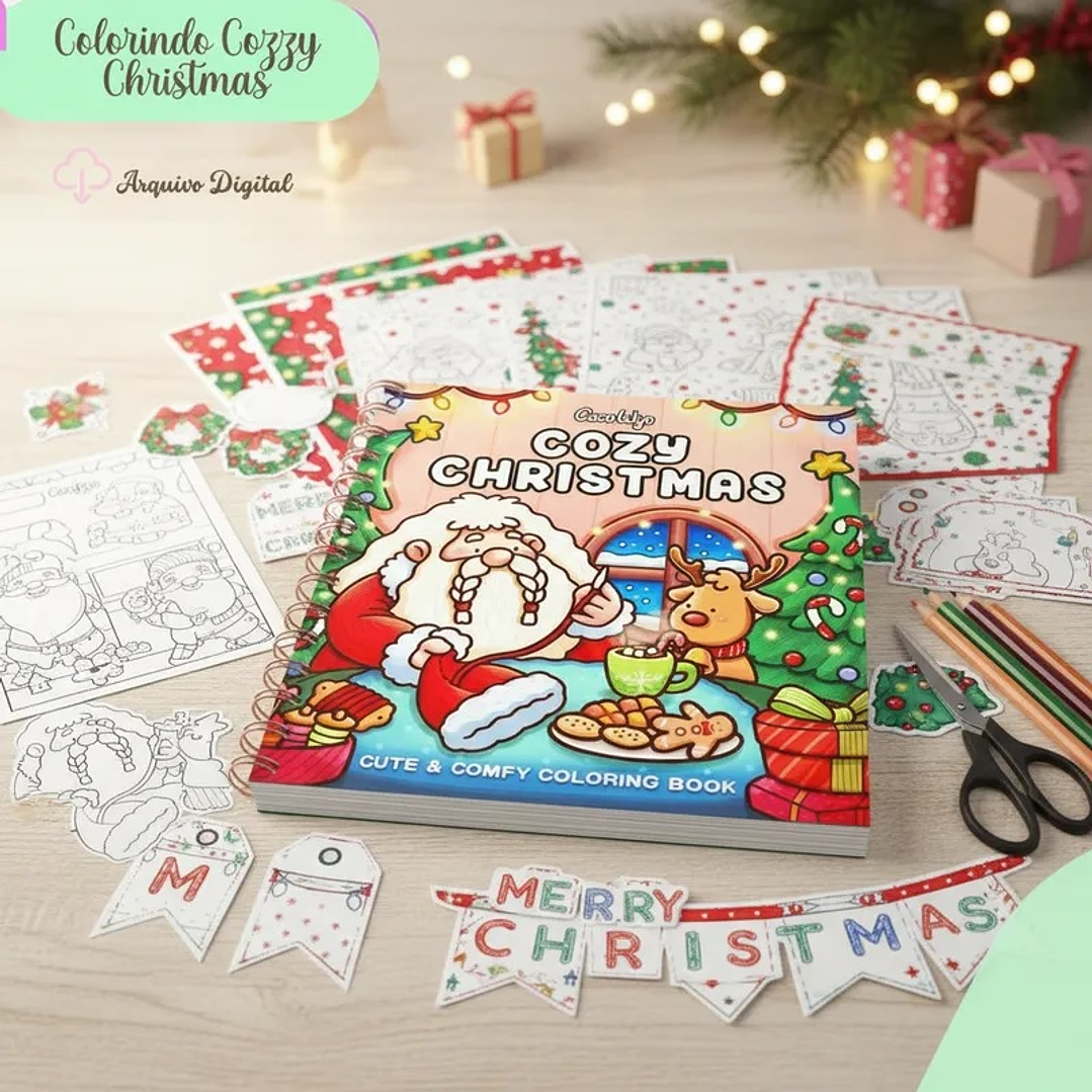 📚 Super Pack Cute Livros de Colorir + 700 Desenhos - PDF  5