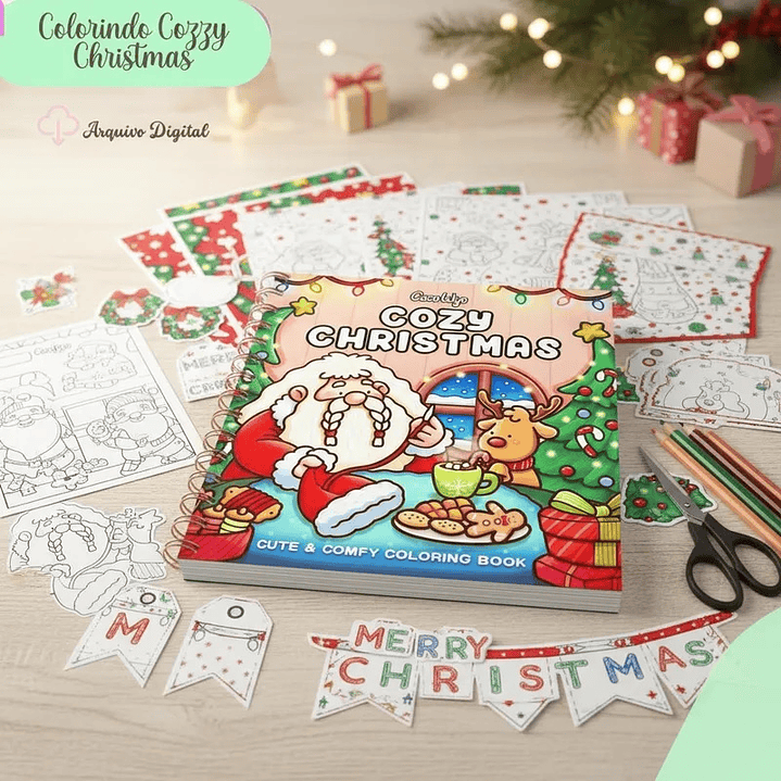 📚 Super Pack Cute Livros de Colorir + 700 Desenhos - PDF  5