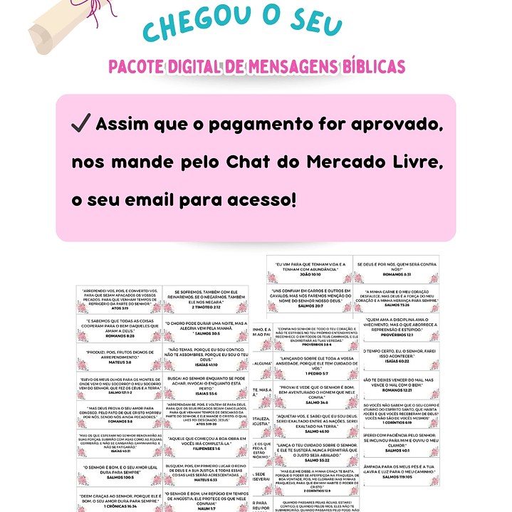 📚 128 Versículos Bíblicos Florais p/ Imprimir Inspirar, Curar, Abençoar 8