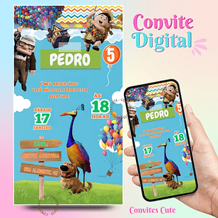 Convite Digital Up Altas Aventuras