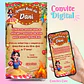 Convite Digital Arraia Festa Junina Branca de Neve - Thumbnail 1