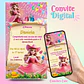 Convite Digital Arraia Festa Junina Bela Adormecida Princesa Aurora - Thumbnail 1