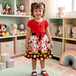 Vestido Infantil Temático Minnie Vermelha - Thumbnail 1
