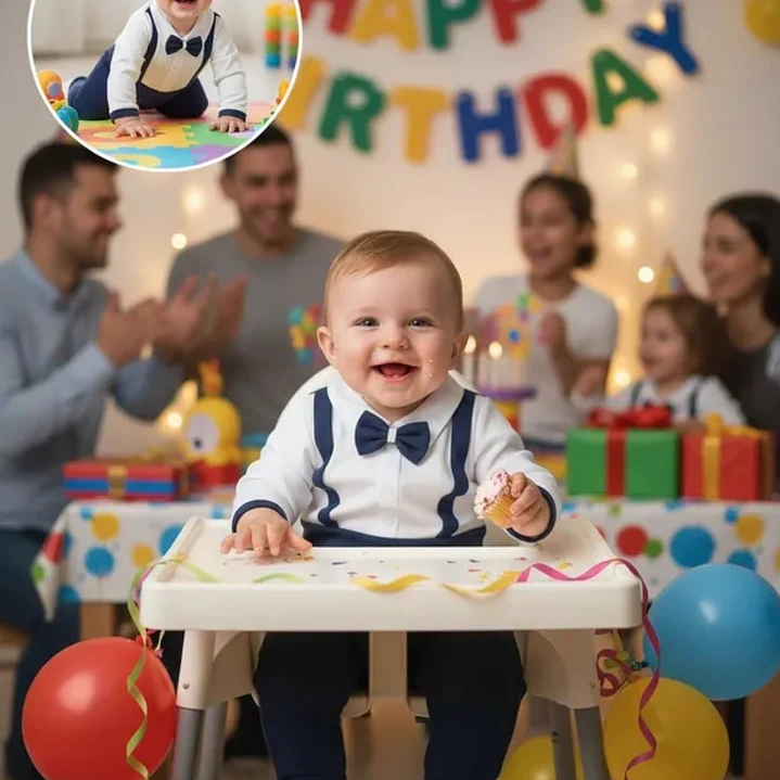 Macacão Bebê Estilo Social Menino Gravata Suspensório 0-3 Meses 3