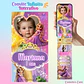 Convite Infinito Rapunzel Enrolados - Thumbnail 1