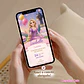 Convite Digital Rapunzel Enrolados - Thumbnail 3