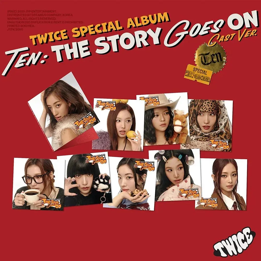 TWICE - TEN: THE STORY GOES ON (CAST VER.) 1