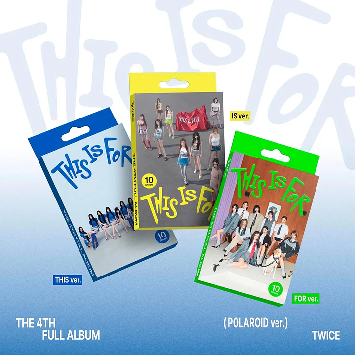TWICE - THIS IS FOR (POLAROID VER.) 1