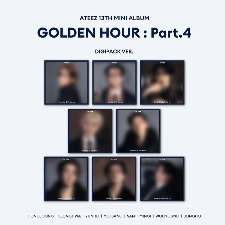 ATEEZ - GOLDEN HOUR PART 4 (DIGIPACK VER.) 1