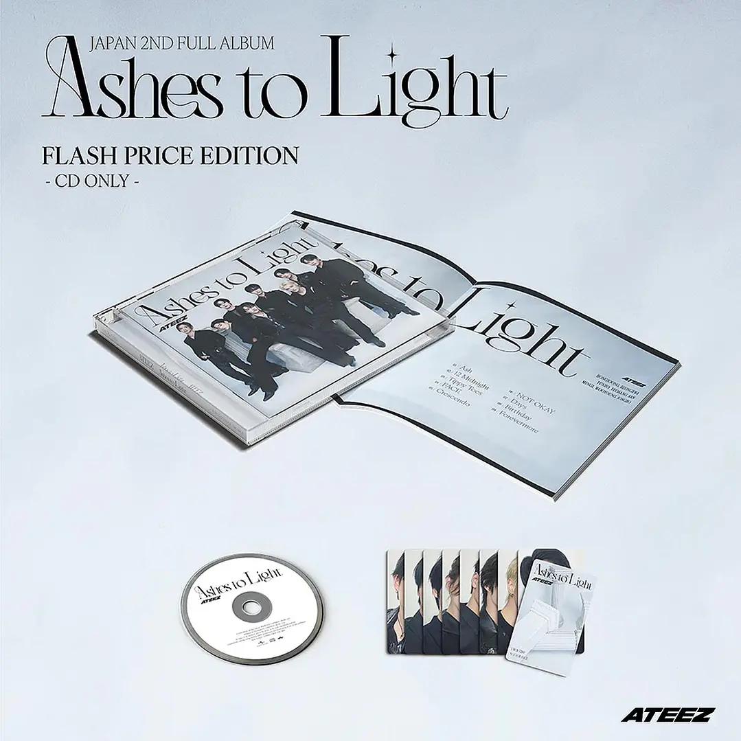 ATEEZ - ASHES TO LIGHT (FLASH PRICE VER.) 1