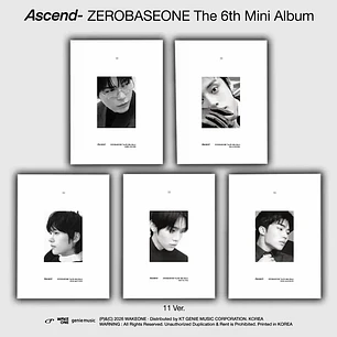 ZEROBASEONE - ASCEND (11 VER.)