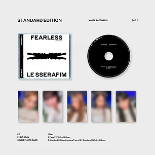 LE SSERAFIM - FEARLESS (JAPAN  VER/ STANDARD EDITION)