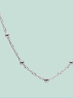 Cadena Singapur con Esferas